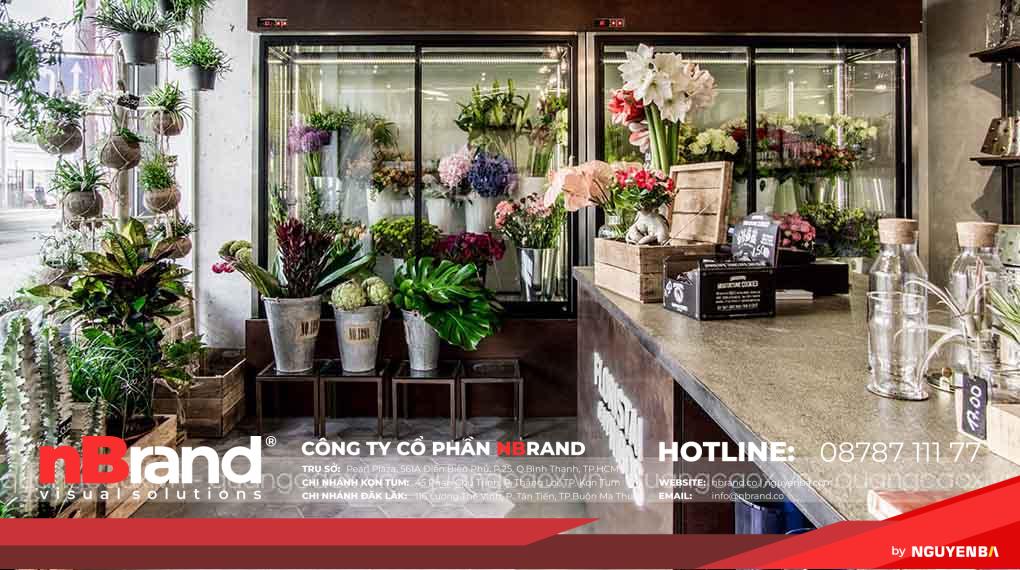 Thiết kế thi công shop hoa tươi 25