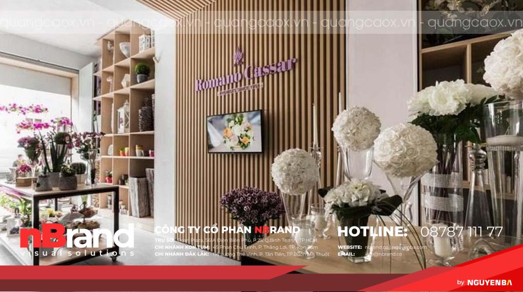 Thiết kế thi công shop hoa tươi 6