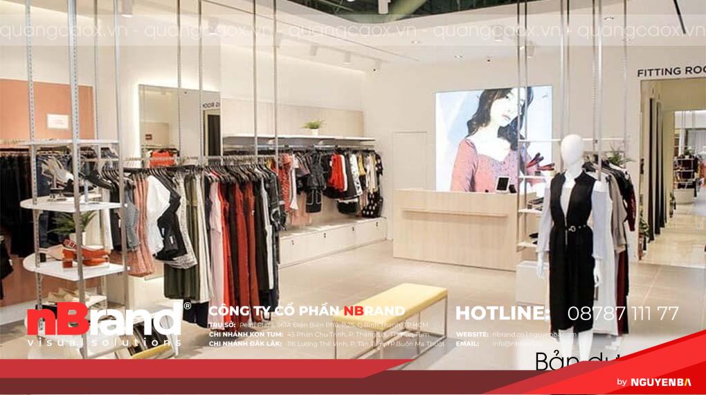 Thiết kế thi công shop thời trang 6