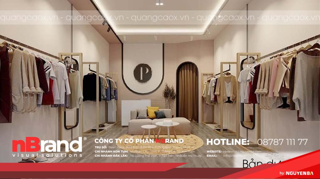 Thiết kế thi công shop thời trang 9