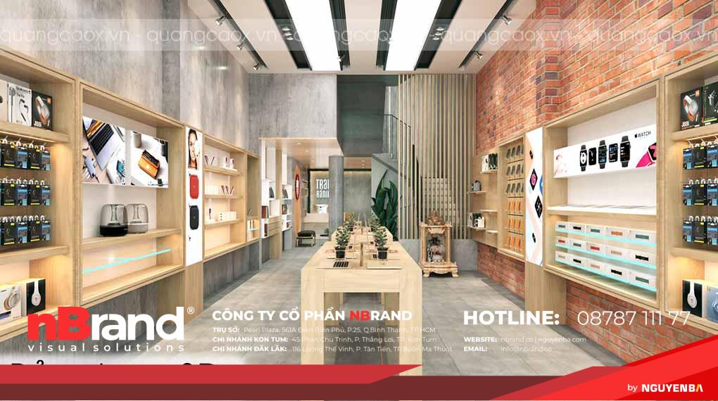 Thiết Kế Thi Công Cửa Hàng Điện Thoại tại Kon Tum 10 Thiết kế thi công cửa hàng điện thoại 14