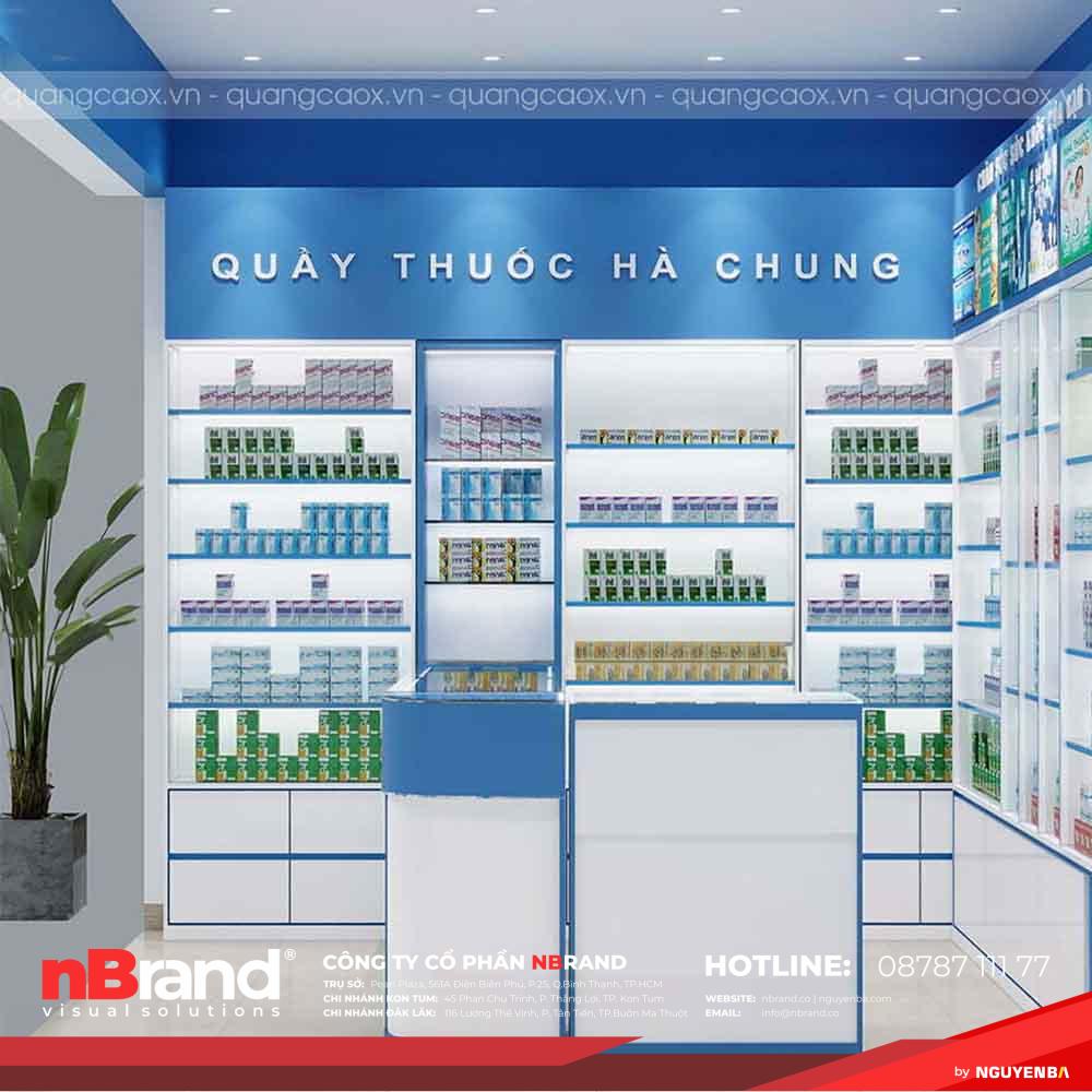 Thiết Kế Thi Công Nhà thuốc