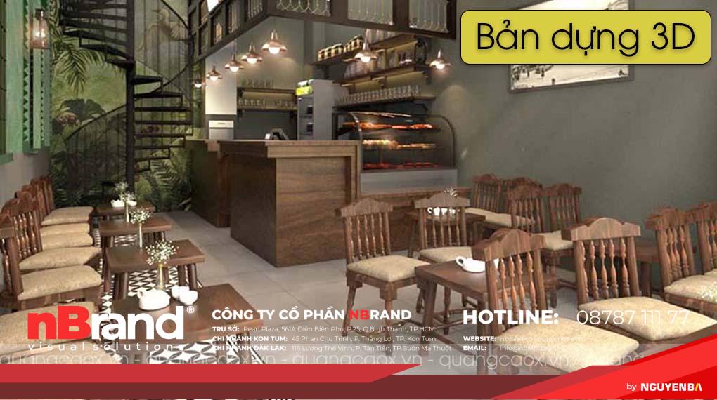 thiết kế thi công quán cafe 11