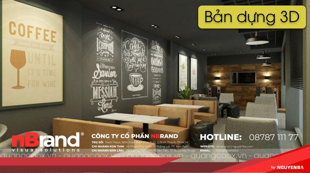 thiết kế thi công quán cafe 12