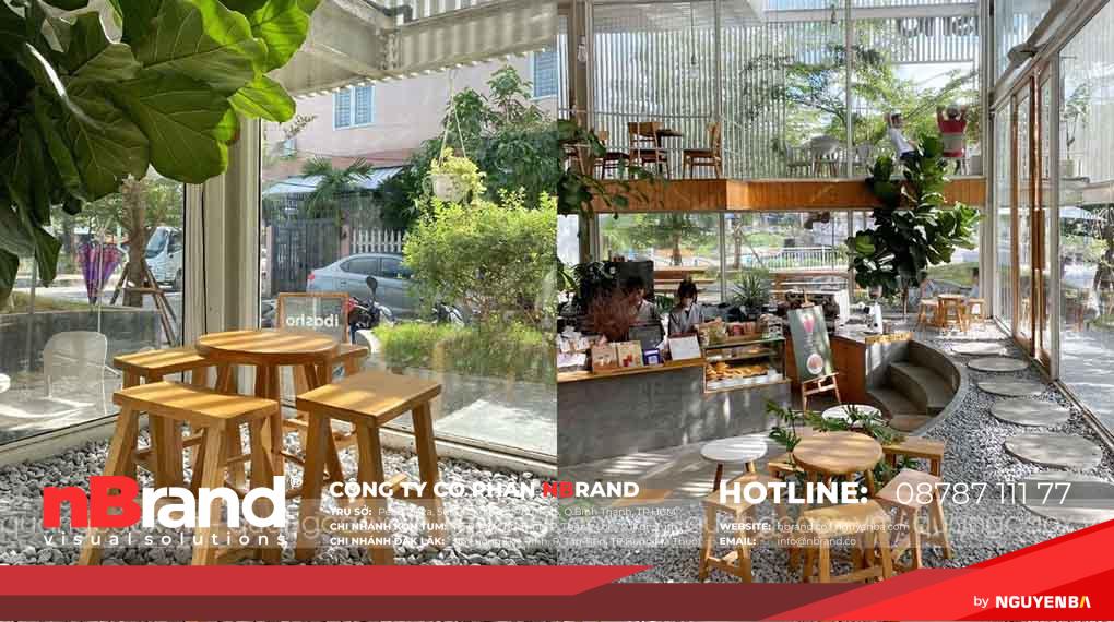 thiết kế thi công quán cafe 24