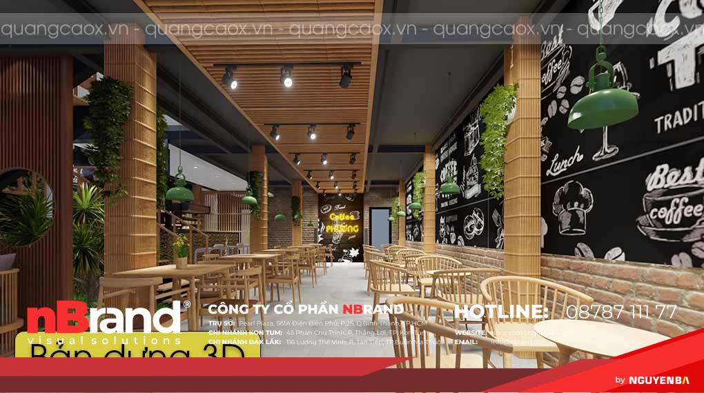 thiết kế thi công quán cafe 7