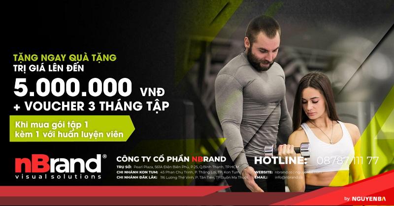 Thiết kế truyền thông cho hệ thống phòng gym tại Kon Tum bai viet quang cao phong gym uu dai