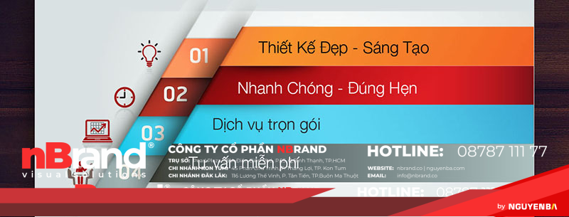 nBrand thiết kế in ấn banner quảng cáo 