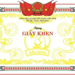 Bằng khen 14 Bằng khen in giay khen 11